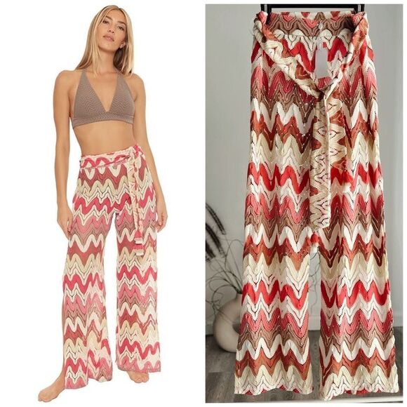 Trina Turk Palisades Pants Large NWT - Picture 1 of 8